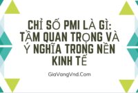 Chỉ Số PMI Là Gì: Tầm Quan Trọng Và Ý Nghĩa Trong Nền Kinh Tế